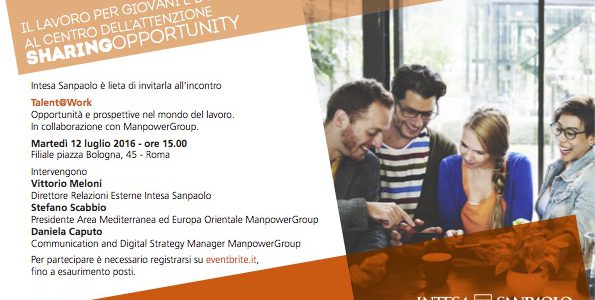 Opportunità e prospettive nel mondo del lavoro